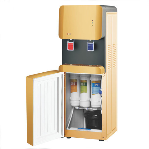 Freestanding Pou Water Cooler White Reverse Osmosis Hot Cold Water Dispenser