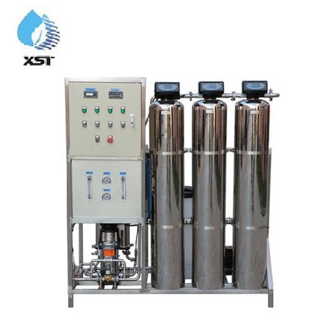 Commercial 1000LPH RO Water Treatment Plant Stainless Steel Box Type