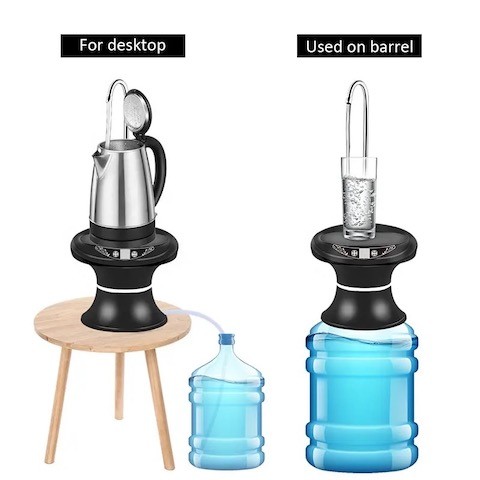 USB Automatic 5 Gallon Water Jug Pump , Bottom Loading Water Dispenser For Picnic