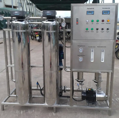Buy 380V 500 Lph Commercial Ro Plant , SS304 Reverse Osmosis Water Treatment Machine online manufacture