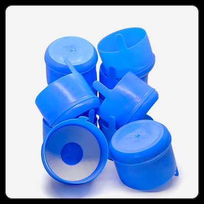 Buy Blue Eco Friendly 5 Gallon Water Bottle Caps With LDPE HDPE TPE Material online manufacture