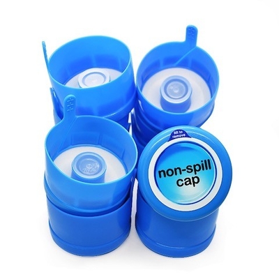 Buy Reusable Plastic Packing Material , 5 Gallon Non Spill Caps Blue Color online manufacture