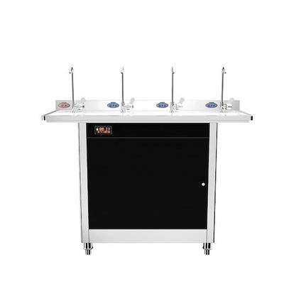 Buy 304 Stainless Steel POU Hot Cold Water Dispenser Freestanding Compressor Cooling online manufacture