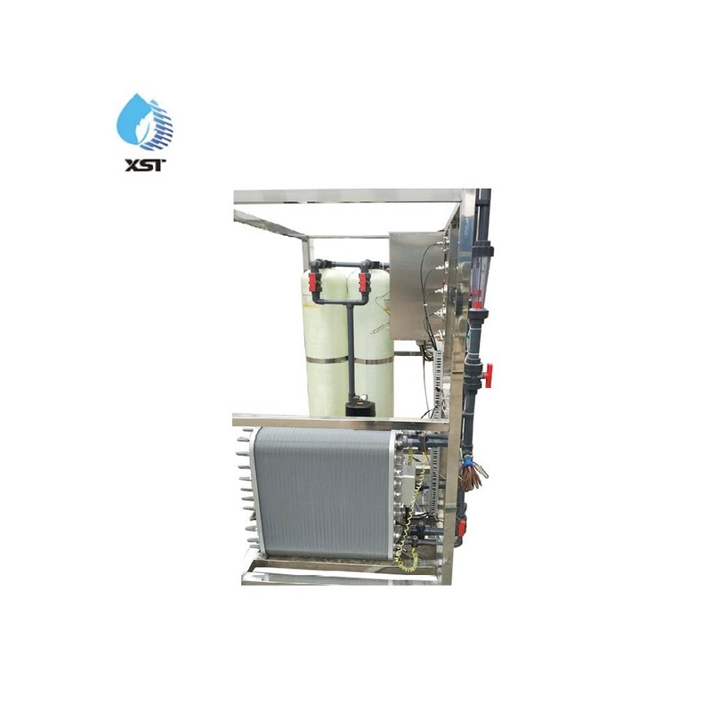 500LPH 10μm/cm EDI Water Treatment Plant For Ultra Pure Water