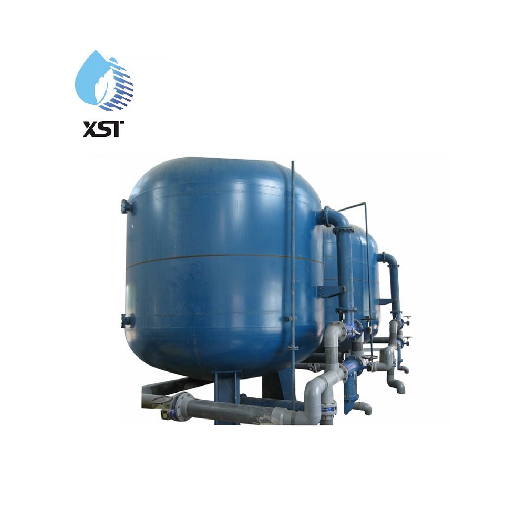 STDG10 100000lph SS316L Multimedia Filters Water Treatment