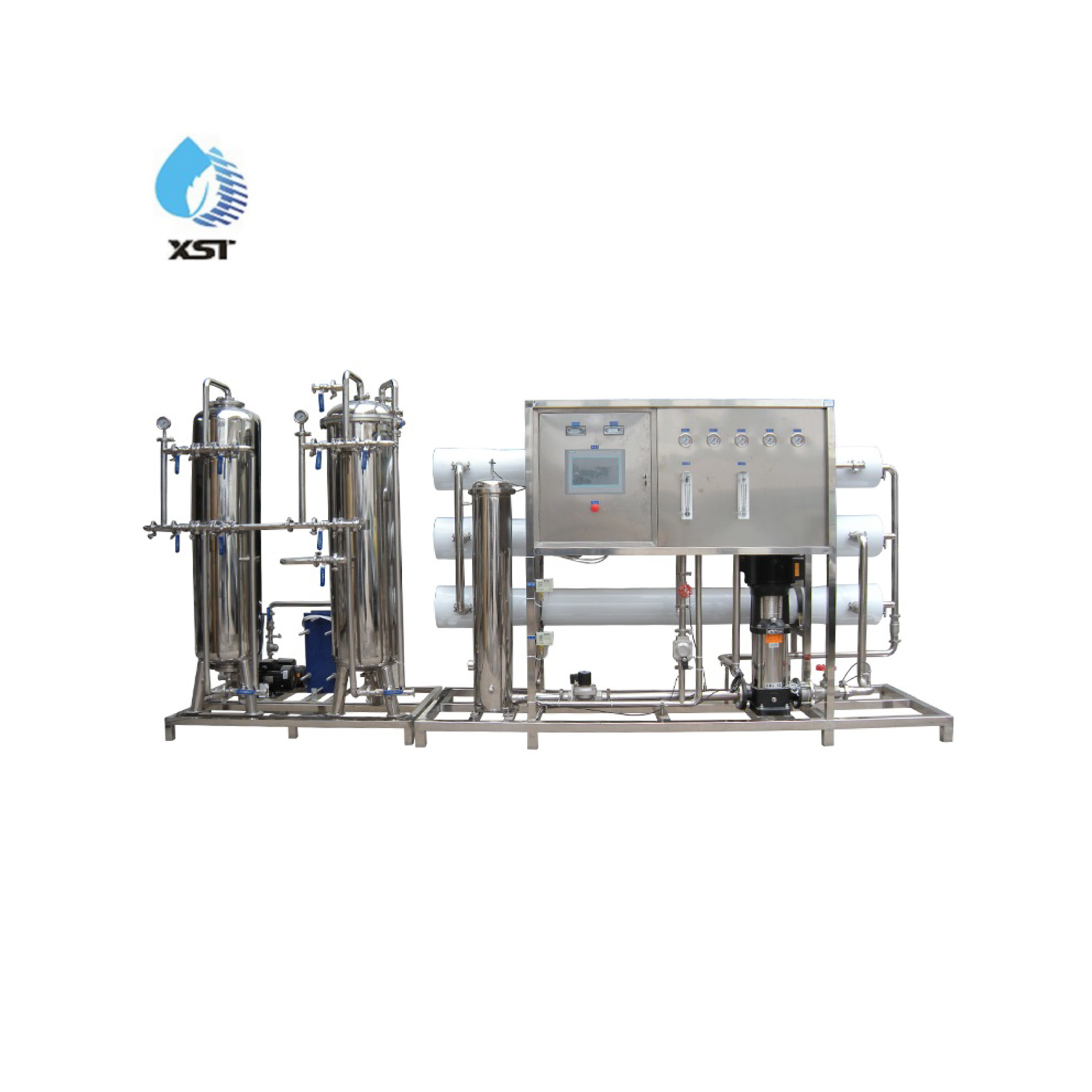 2 Stage RO Water Purification Plant