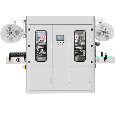 15000 BPH Automatic Sleeve Labeling Machine With Steam Heat Shrink Tunnel