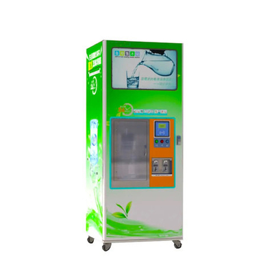 Reverse Osmosis Drinking Water Vending Machine Coin Operated With 9 Stages Filtration