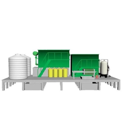 Industrial Municipal Wastewater Treatment Equipment With PLC DCS Control System